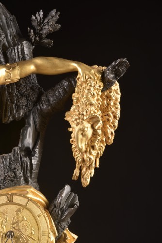 Jason et la toison d'or - Pendule en bronze d'époque Empire - Empire