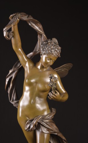 Fee des Merry or Fairy of the - L. Madrassi (1848-1919) - Sculpture Style Art nouveau