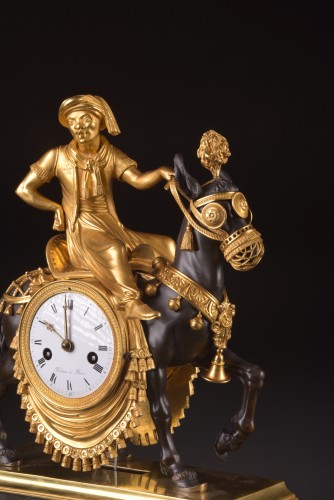 Horlogerie Pendule - La Mule, pendule Directoire / Empire (1790-1810)