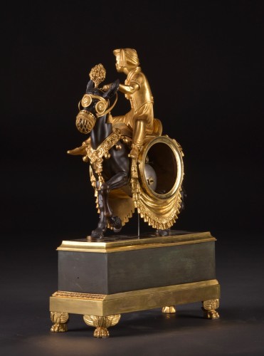 XVIIIe siècle - La Mule, pendule Directoire / Empire (1790-1810)