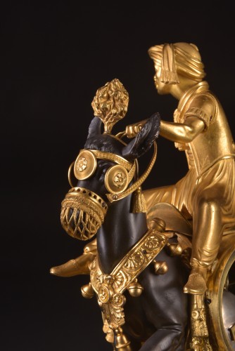 La Mule, pendule Directoire / Empire (1790-1810) - Directoire