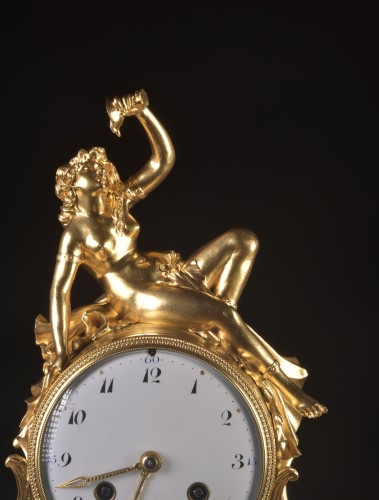Pendule de cheminée fin XVIIIe - Horlogerie Style Louis XVI