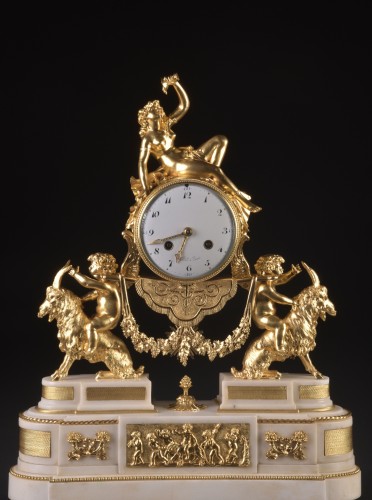 Pendule de cheminée fin XVIIIe - Louis XVI