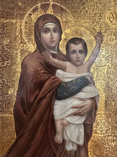 Art sacré, objets religieux  - L'icône de la Mère de Dieu « Le Ciel de Grâce »