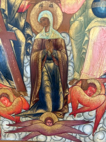 Art sacré, objets religieux  - Le Couronnement de la Vierge