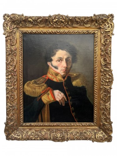 Portrait of a French officer circa 1810-1820