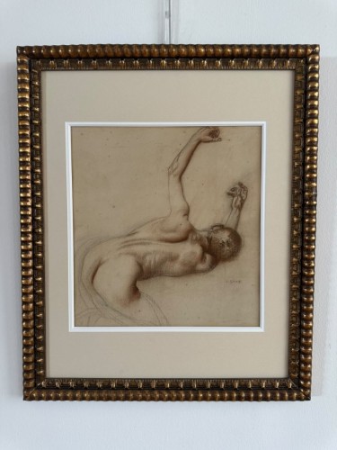 XIXe siècle - Franz von Stuck (1863–1928), Homme nu