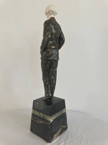 Sculpture  - Georges Rigot, Pyjama Girl circa 1920–1930