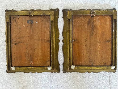  - Pair of Portraits by Leopold Fertbauer (1802–1875)