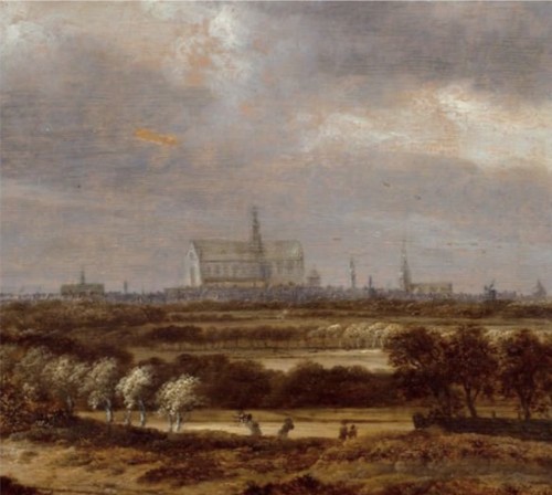 Jan Vermeer van Haarlem (1628–1691), View of St. Bavo Church