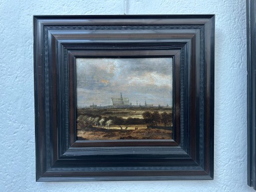 Jan Vermeer van Haarlem (1628–1691), View of St. Bavo Church - Paintings & Drawings Style 