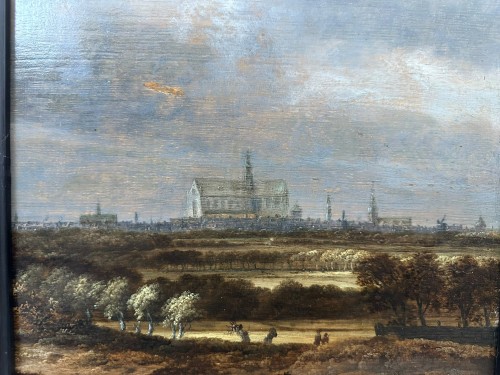 Paintings & Drawings  - Jan Vermeer van Haarlem (1628–1691), View of St. Bavo Church
