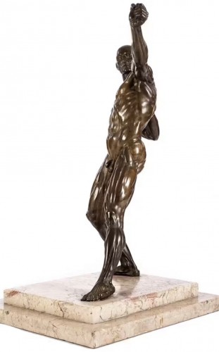 Bronze Sculpture “The Archer” - Follower of Willem van Tetrode - Sculpture Style 
