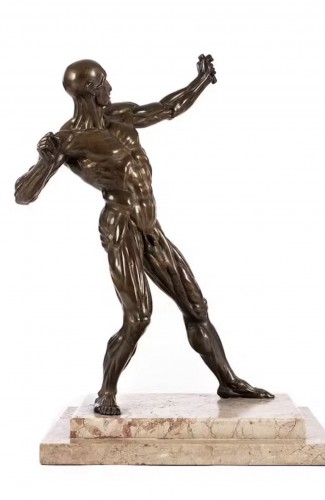 Sculpture  - Bronze Sculpture “The Archer” - Follower of Willem van Tetrode