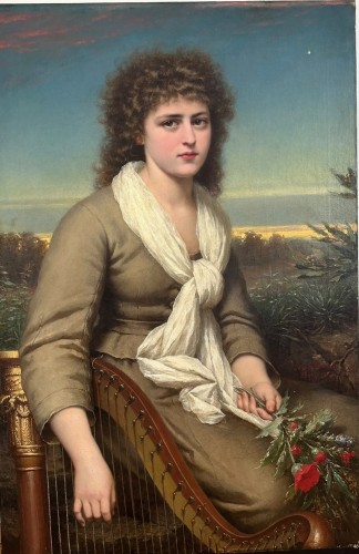 Adalbert Franz Eugen Begas (1836–1888)« La Chanson Populaire »
