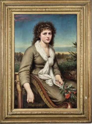 Adalbert Franz Eugen Begas (1836–1888)« La Chanson Populaire » - NewAGG Raritet Antique Gallery