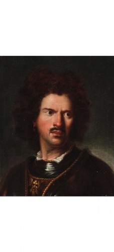 Portrait d'un inconnu avec une boucle d'oreille, attribué à Nicolò Cassana