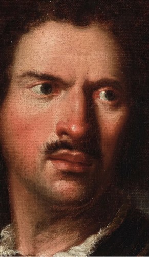 Portrait of an Unknown Man with an Earring, attributed to Nicolò Cassana - Paintings & Drawings Style 