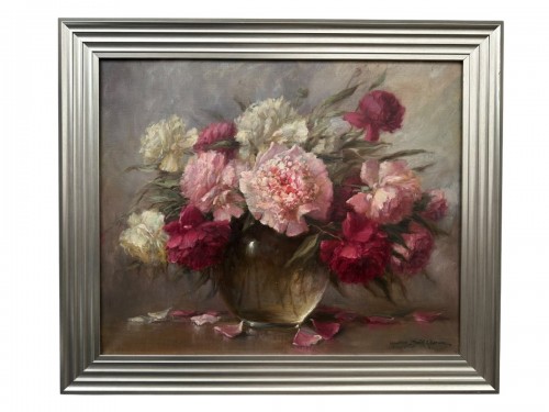 Henczné Deák Adrienne (1890–1957)  -   Nature morte aux pivoines