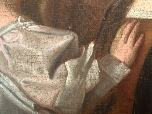 Antiquités - Triple portrait, Attributed to Giovanni Cariani (1485–1547) 