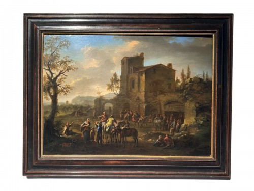 Franz de Paula FERG (1689-1740) - ruines animées