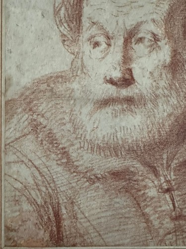 Paintings & Drawings  - Portrait of a Bearded Man in a Turban, Attr.to Lorenzo Tiepolo (1736–1776) 