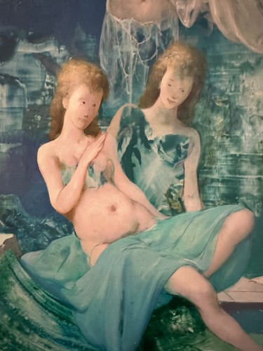 Marcel Delmotte (1901–1984) – « Le Paradis Terrestre », 1978 - Tableaux et dessins Style 