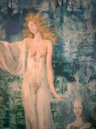 Tableaux et dessins  - Marcel Delmotte (1901–1984) – « Le Paradis Terrestre », 1978