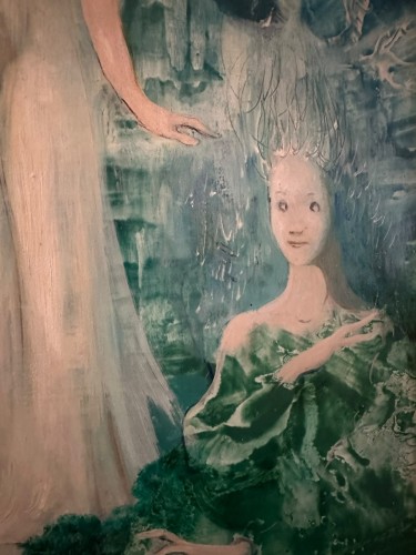 Antiquités - Marcel Delmotte (1901–1984) – « Le Paradis Terrestre », 1978