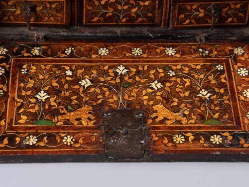 Objects of Vertu  - Indo-Portuguese cabinet, Gujarat or Sindh early 17th century