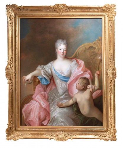 Pierre Gobert (1662-1744) - Portrait of a Lady as Venus, c. 1720