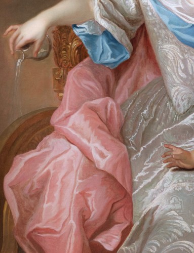 Antiquités - Pierre Gobert (1662-1744) - Portrait de femme en Venus, vers 1720