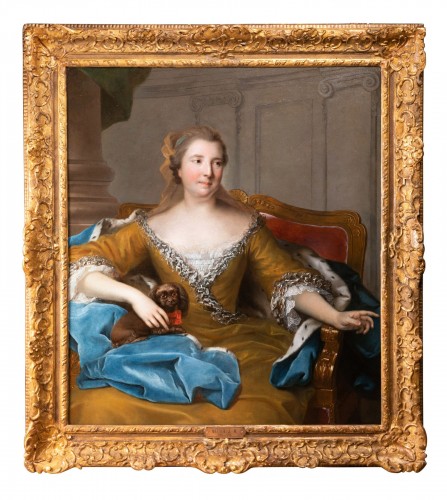 Jean-Marc Nattier (Paris, 1685 - 1766) - Portrait de Charlotte de Hesse-Rheinfels