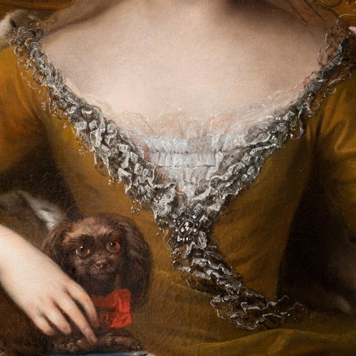 Antiquités - Jean-Marc Nattier (Paris, 1685 - 1766) - Portrait de Charlotte de Hesse-Rheinfels