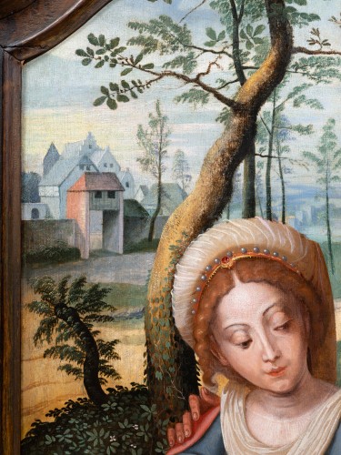 Rest during the Flight into Egypt, workshop of Pieter Coecke Van Aelst (1502-1550) - Renaissance