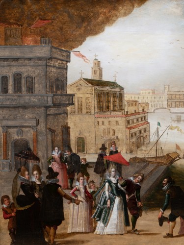 Fête de l’Ascension à Venise- Louis de Caullery (1582-1621) - Galerie Nicolas Lenté