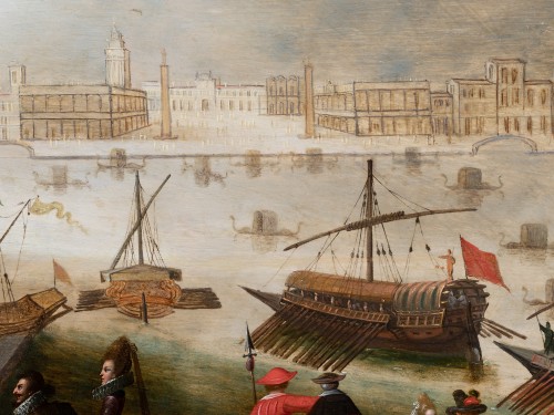 Antiquités - Fête de l’Ascension à Venise- Louis de Caullery (1582-1621)