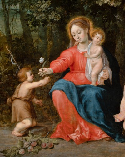 Atelier de Jan Brueghel & Hendrick van Balen - La Vierge à l’Enfant - Louis XIII