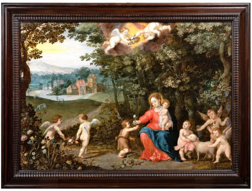 Louis XIII - Atelier de Jan Brueghel & Hendrick van Balen - La Vierge à l’Enfant