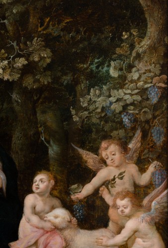 Antiquités - Atelier de Jan Brueghel & Hendrick van Balen - La Vierge à l’Enfant