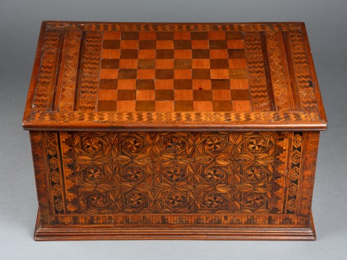 A late 15th c. inlaid writing casket, Florence - Middle age