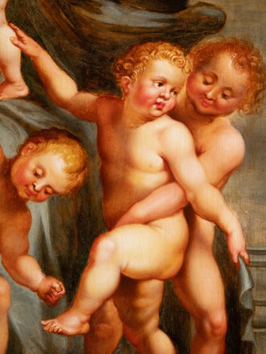 Allegory of Charity - Pupil of Lambert Lombard (1505-1566) - Renaissance