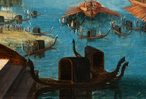 Antiquités - Ascension day in Venise by Louis de Caullery (1582-1621)