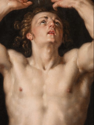 Antiquités - Saint Sebastian, workshop of Cornelis Cornelisz van Haarlem