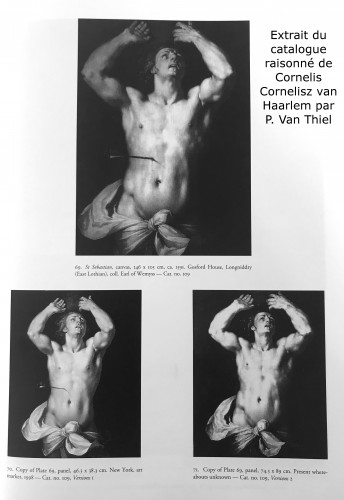 Antiquités - Saint Sebastian, workshop of Cornelis Cornelisz van Haarlem