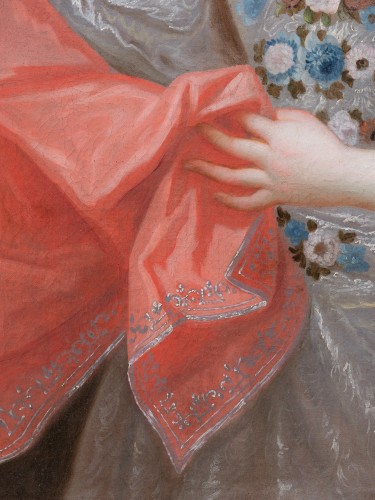 Marie-Anne de Bourbon-Condé en Flore, atelier de Pierre Gobert vers 1715 - Louis XIV
