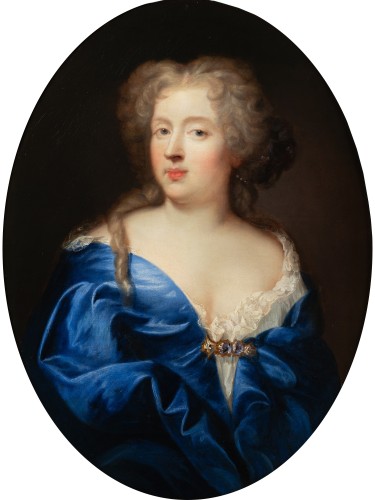 Portrait de la Marquise de Montespan par François de Troy - Tableaux et dessins Style Louis XIV