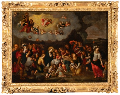 Adoration des bergers, attribué à Louis de Caullery (1580-1622), vers 1620