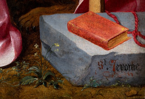 Antiquités - Saint Jerome, Antwerp, circa 1550, cercle of Lambert Van Noort