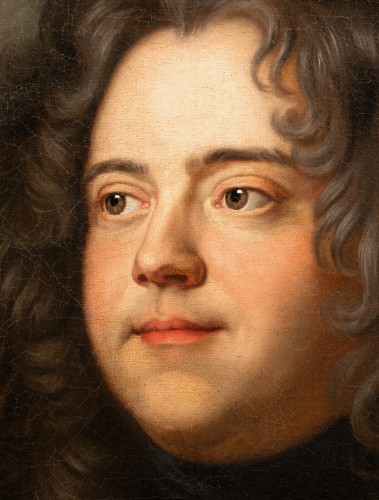 Antiquités - Portrait du comte d'Evreux, atelier d’Hyacinthe Rigaud (1659-1743), vers 1705